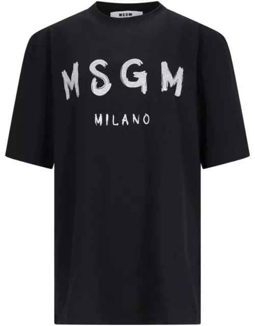 MSGM Printed T-Shirt