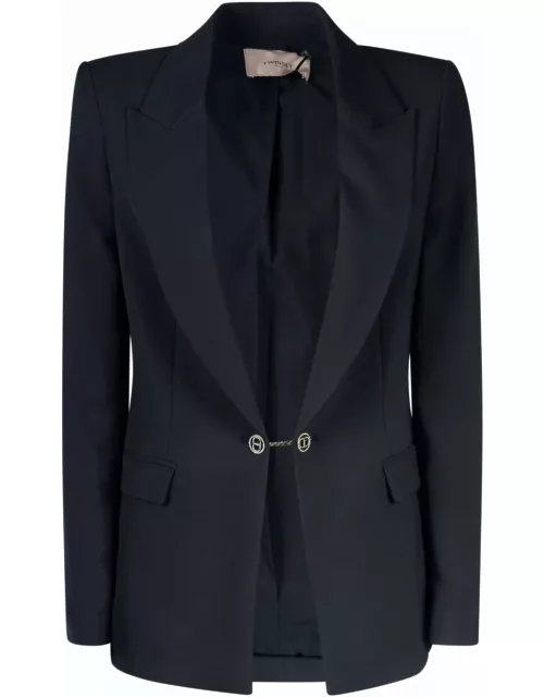 TwinSet Buttoned Fitted Blazer