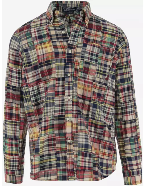 Ralph Lauren Patchwork Pattern Cotton Shirt