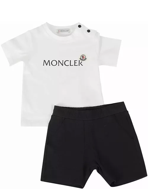 Moncler 2 Pz Tshirt E Short