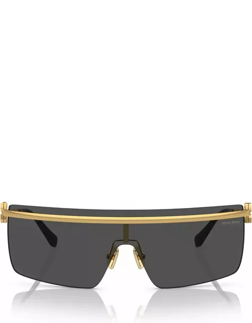 Miu Miu Eyewear Mu 50zs Gold Sunglasse