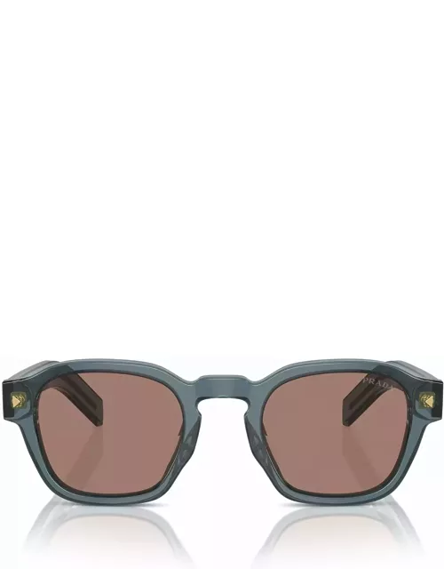 Prada Eyewear Pr A16s Transparent Ocean Sunglasse