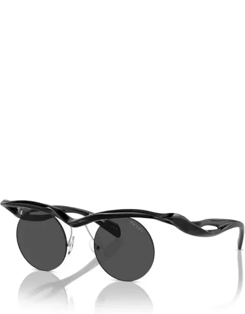 Prada Eyewear Pr A18s Black Sunglasse