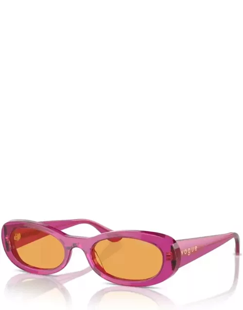 Vogue Eyewear Vo5582s Transparent Violet Sunglasse