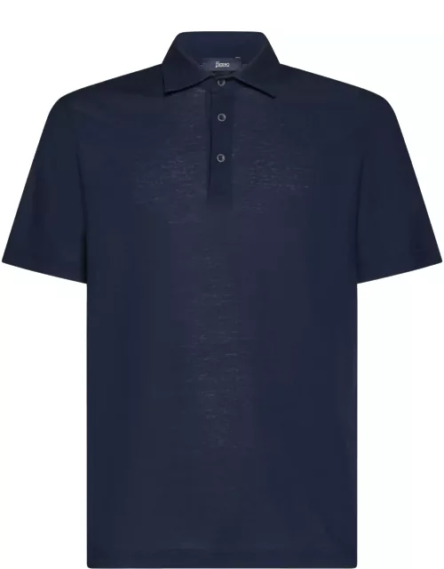 Herno Cotton Jersey Polo Shirt