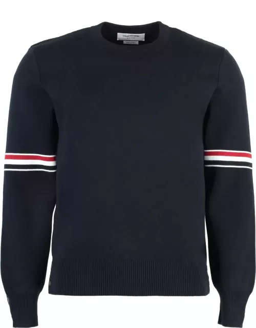 Thom Browne Cotton Crew-neck Sweater