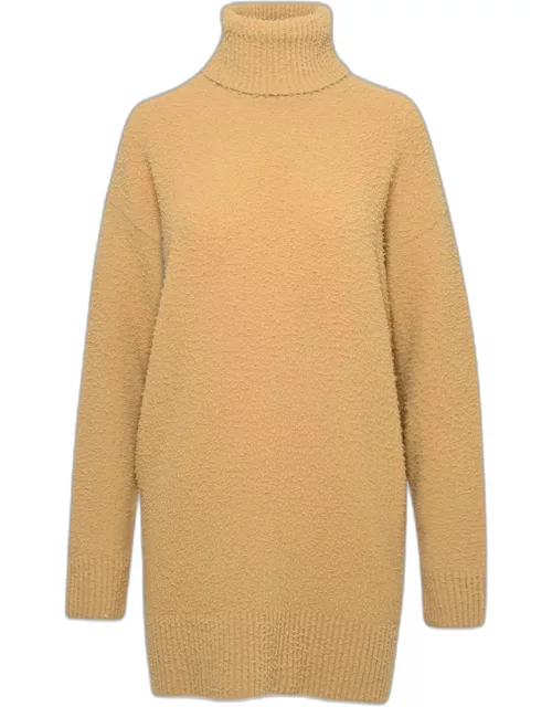 SPORTMAX Beige Wool And Angora Unghia Sweater