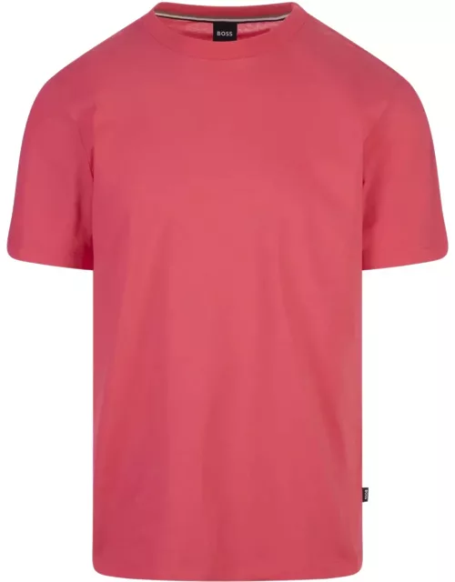 Hugo Boss Strawberry T-shirt With Rubber Printed Logo