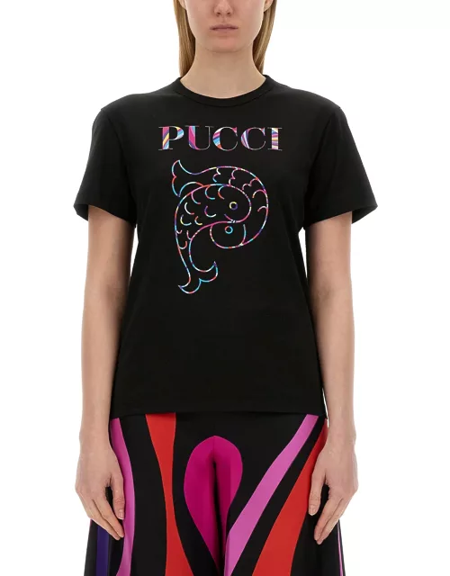 pucci t-shirt with logo