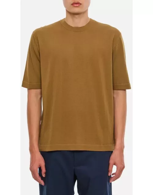 K-Way Combe Cotton T-shirt Brown