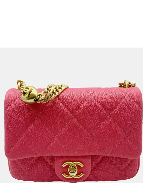 Chanel Pink Sweetheart Crush Mini Flap Bag
