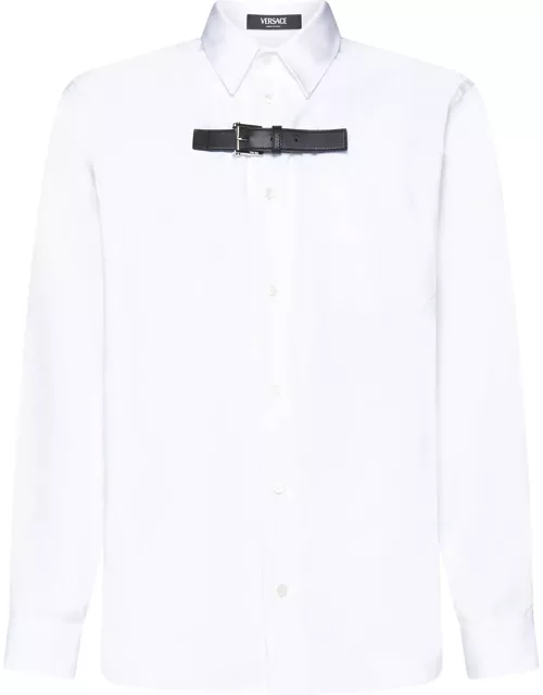 Versace White Cotton Shirt