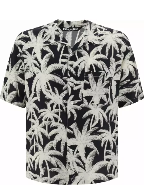 Palm Angels Palm Print Shirt