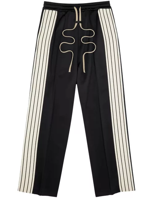 Fear OF God Striped Jersey Sweatpants - Black