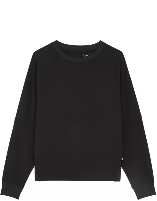 ON Movement Panelled Jersey Sweatshirt - Black - L (UK14 / L)