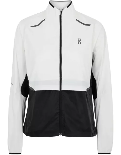 ON Weather Panelled Shell Jacket - White And Black - L (UK14 / L)