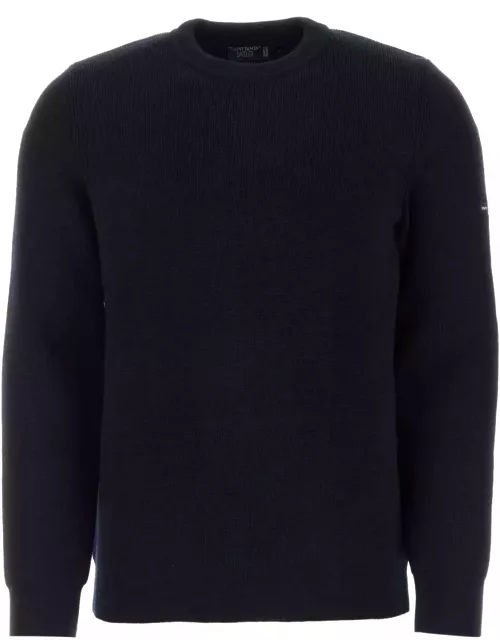 Saint James Midnight Blue Wool Sweater