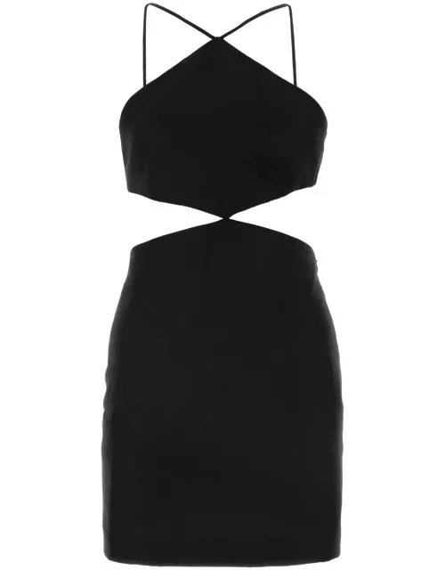 Philosophy di Lorenzo Serafini Black Viscose Blend Mini Dres