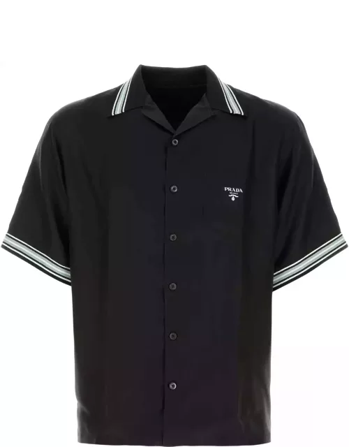 Prada Black Twill Shirt