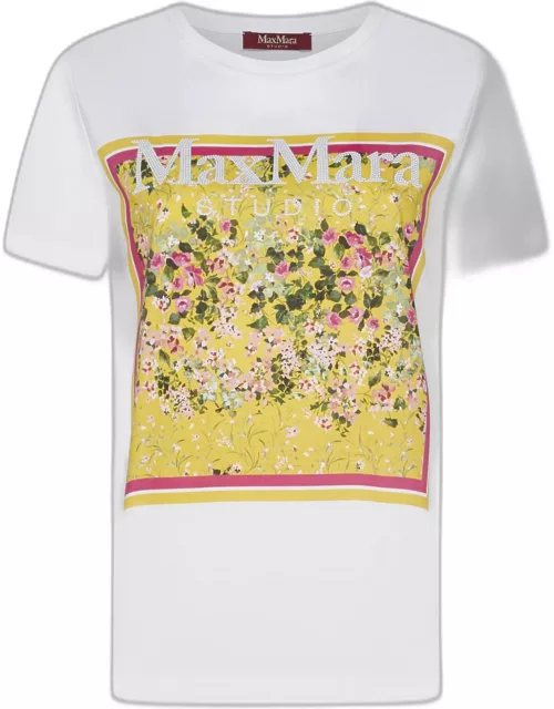 Max Mara Rita Print Cotton T-shirt