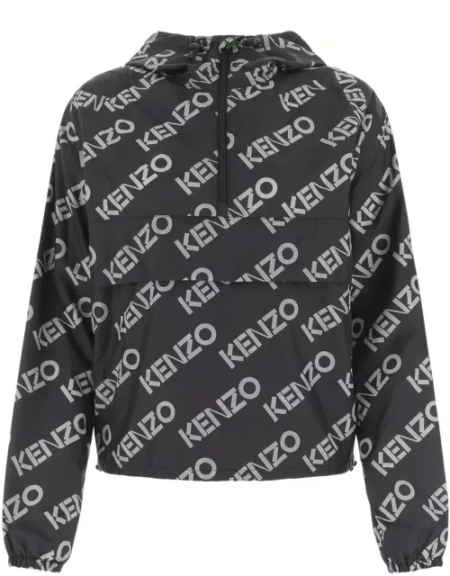 Kenzo Logo-printed Long-sleeved Jacket