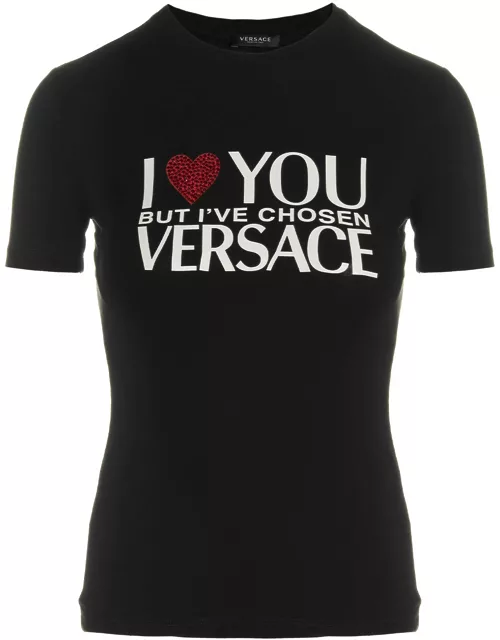 Versace Printed Logo T-shirt