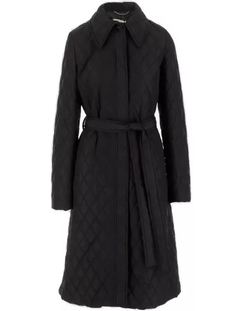 Stella McCartney Long-sleeved Quilted Coat