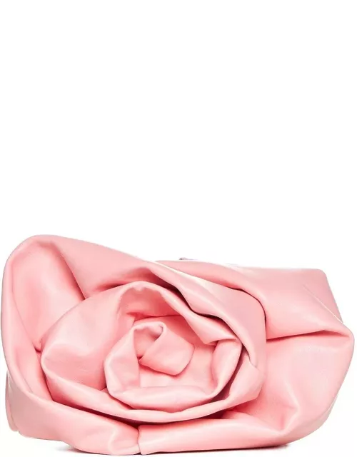Burberry 3d Rose Ruched Clutch Bag