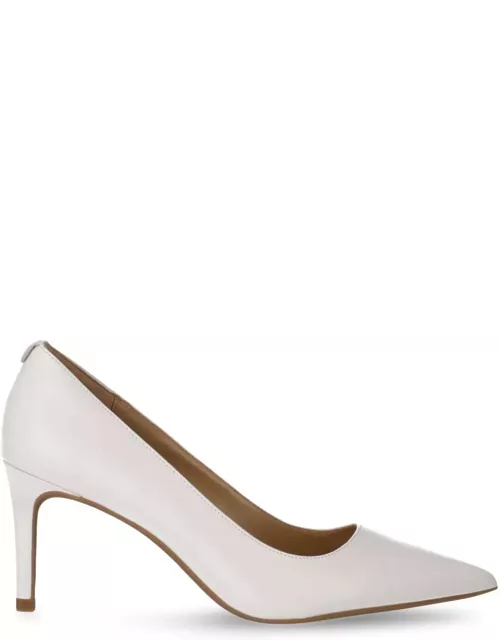 Michael Kors Alina Pumps In White Leather