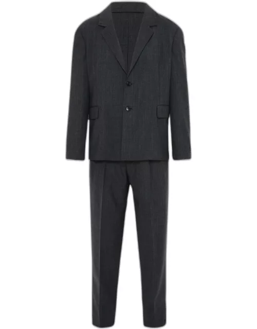 Z ZEGNA Grey Polyester Suit