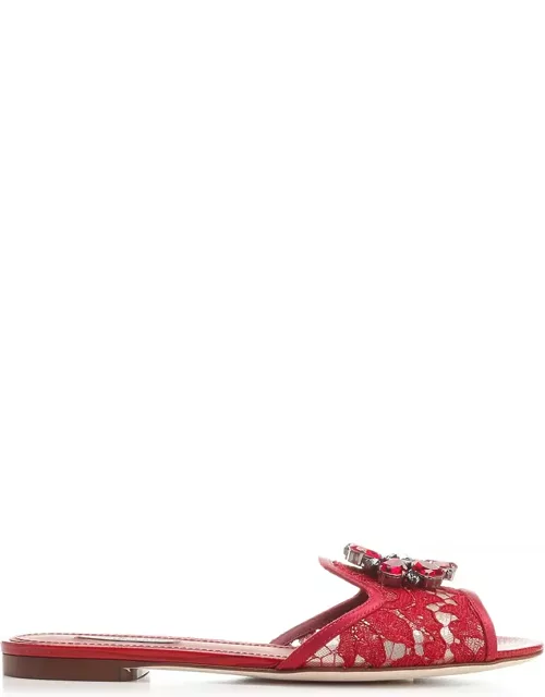 Dolce & Gabbana taormina Lace Sandal