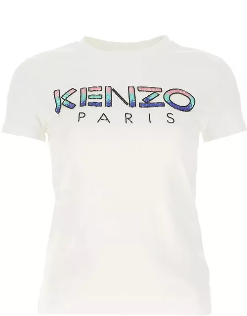Kenzo Sequinned Logo T-shirt