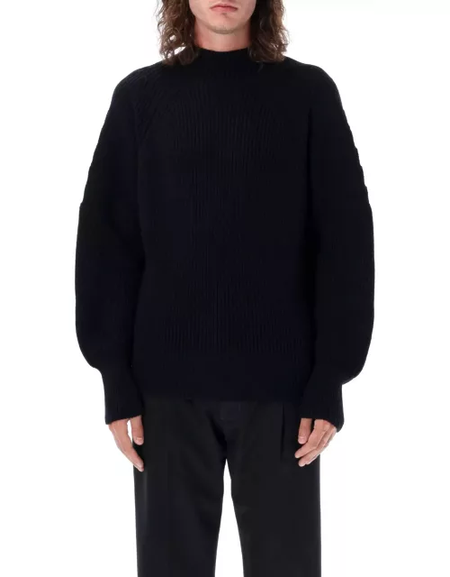 Ferragamo Mock-neck Knit Sweater