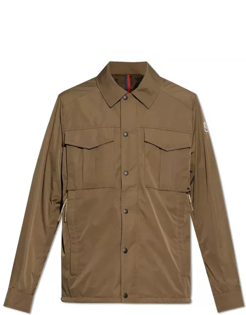 Moncler Frema Collared Button-up Jacket