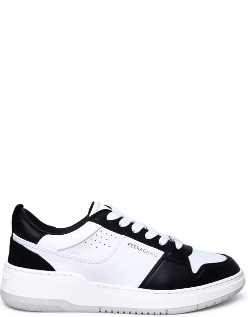 Ferragamo Two-tone Leather Sneaker