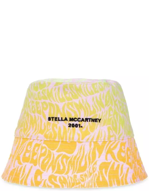 Stella McCartney Logo-embroidered Reversible Bucket Hat