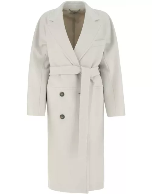 Stella McCartney Double-breasted Long-sleeved Coat