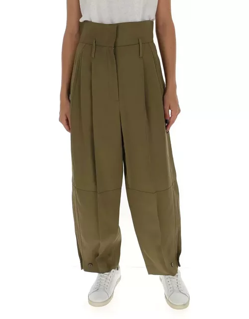 Givenchy High Waisted Military Trouser