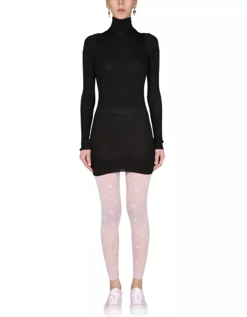 Givenchy Ribbed Slim Fit Mini Dres