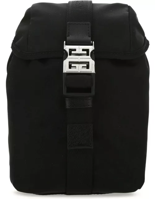 Givenchy Black Nylon Blend Mini 4g Light Backpack