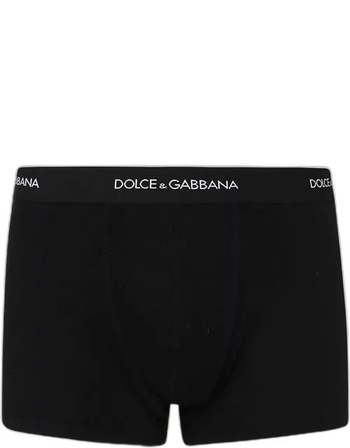 Dolce & Gabbana Black Cotton Boxer