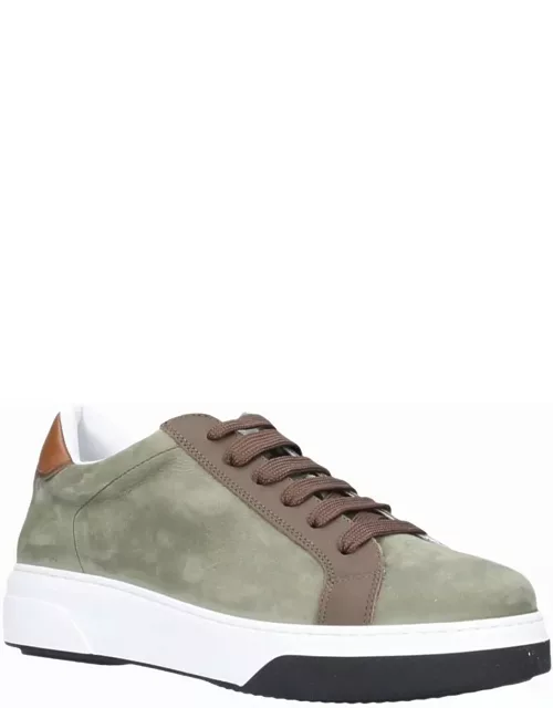 Panelled Low-top Sneakers Dsquare