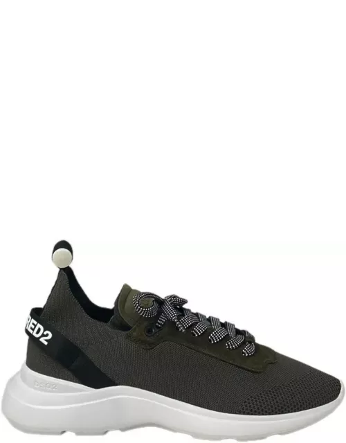 Logo Printed Lace-up Sneakers Dsquare