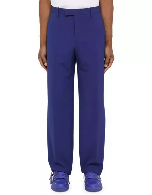 Off-White Blue Tailored Trouser