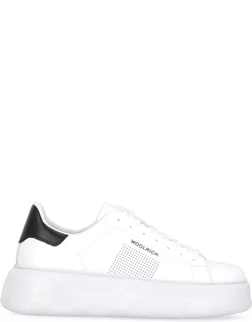 Woolrich chunky Court Leather Sneaker