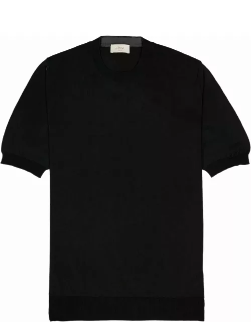Altea Black Cotton T-shirt