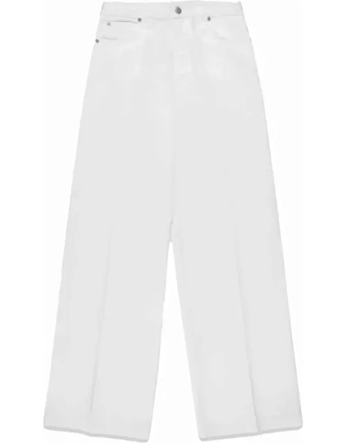 Cruna White Flare Trouser