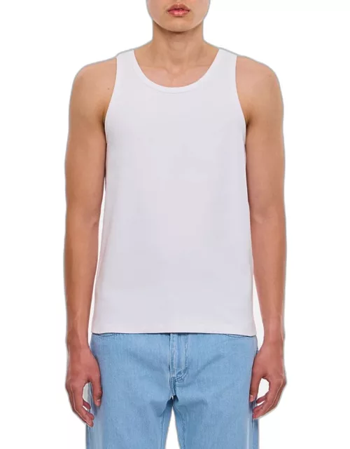 Closed Tank Top White