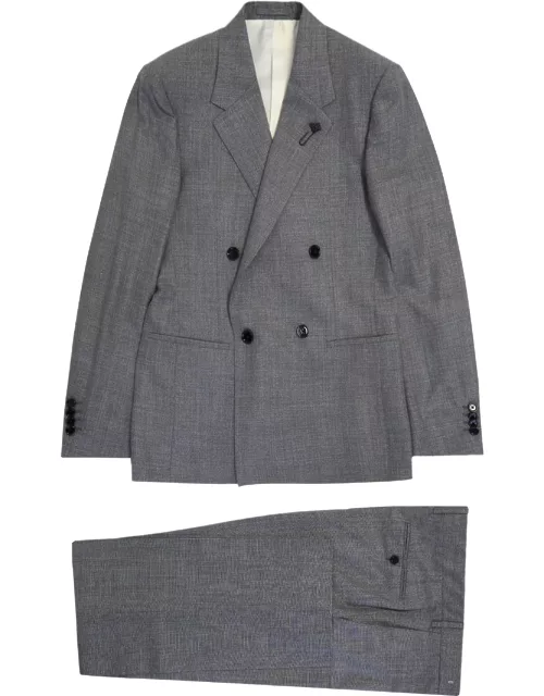 Twopiece suit in wool and silk