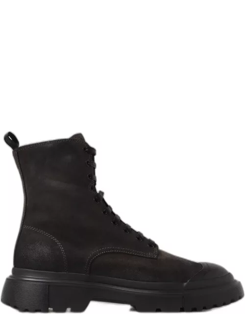 Hogan H619 boots in split leather